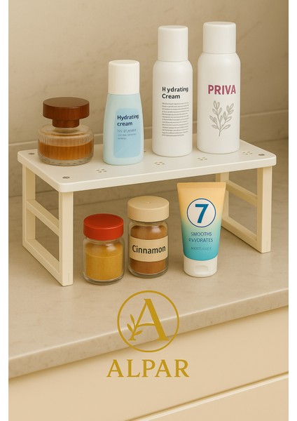 1 Adet Küçük Organizer Dolap Içi Düzenleyici Raf, Bardak Rafı, Düzenleme Rafı Yer Tasarrufu modelleri