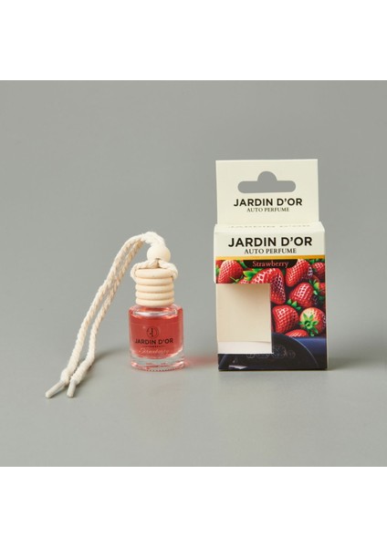 D'or Strawberry Araba Kokusu - Şeffaf - 8 ml