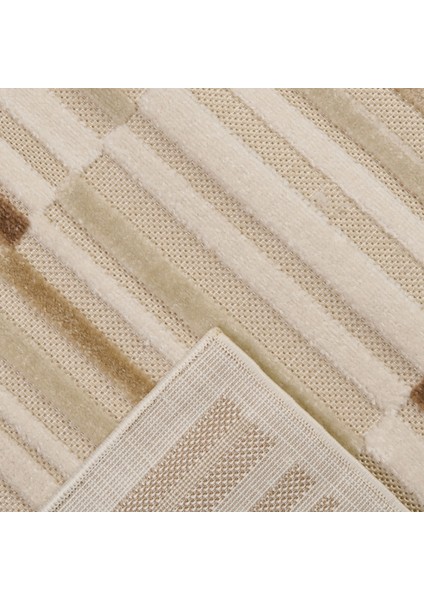 Soft Penta Tozumaz Antialerjik Halı - Bej - 80X150 cm modelleri