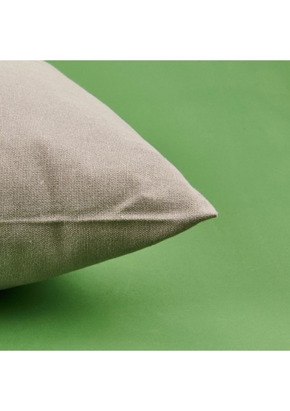 Soft Anthracite Düğme Detaylı Kırlent - Gri - 40X40 cm fiyatları