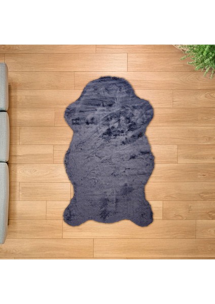 Soft Rachelle Post Halı - Antrasit - 80X140 cm