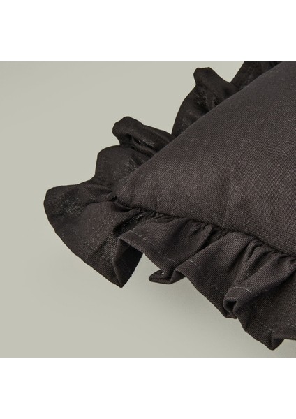 Soft Fancy Kırlent - Siyah - 40X40 cm modelleri