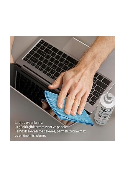 Ekran Temizleme Seti 250ML + Temizleme Bezi * 2 Adet Lcd, Led, Ekran, Laptop, Tablet, Bilgisayar, Televizyon, Cep Telefonu, Gözlük, Kamera, Koruyucu ve Parlatıcı Doğal Temizleme fırsatları