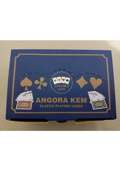 Kem Plastik Oyun Kağıdı Çift Deste GNSRKFAZ3264 fırsatları