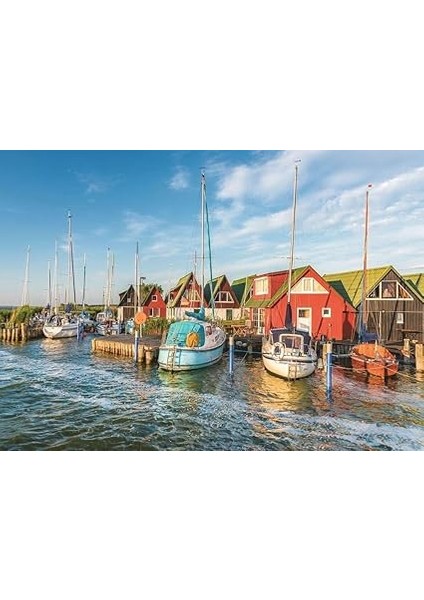 170920 1000 Parçalı Puzzle Romantik Liman, Renkli fiyatları