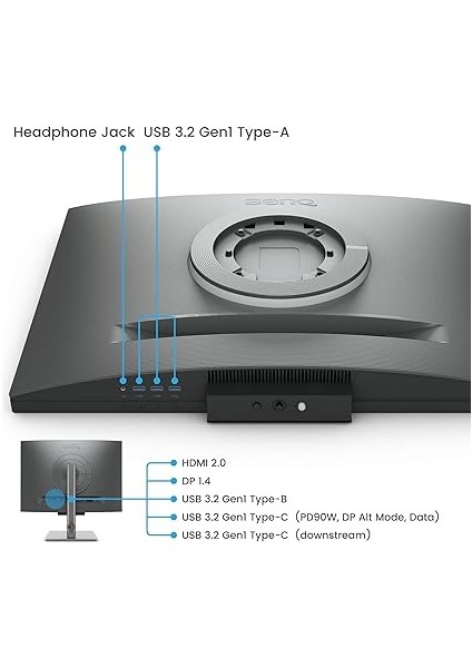 RD280U 28.2” 4K 3840X2560 3:2 Programlama Monitörü, Göz Bakımı, Nano Mat Panel, Kodlama Modları, Moonhalo Arka Aydınlatma, 90W Usb-C, Kvm, Vesa Montajı, Eye-Care Teknolojisi Programlama Monitörü modelleri