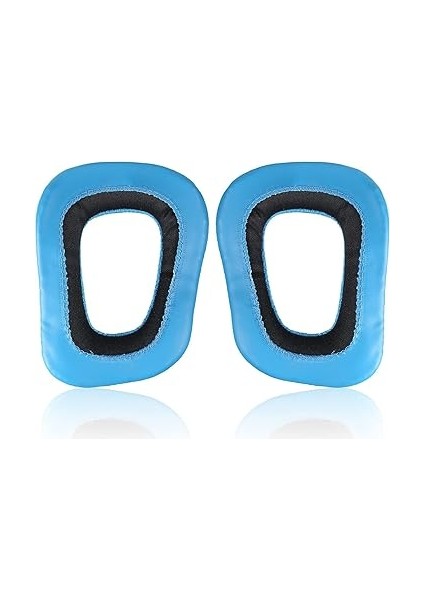 Uyumlu G930 G430 F450 G432 G431 G332 G231 G230 ile Uyumlu Kulaklık Pedi Seti Kulaklık Süngeri ve Kafa Bandı Kulaklık Süngeri Yastığı (Mavi Kumaş Sünger) fiyatları