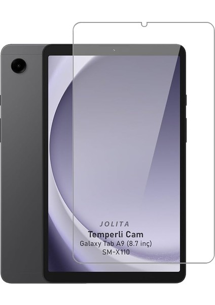 Samsung Galaxy Tab A9 (8.7 Inç) Uyumlu Temperli Ekran Koruyucu Kırılmaz Cam Glass SM-X110 X115 X117 (2023)