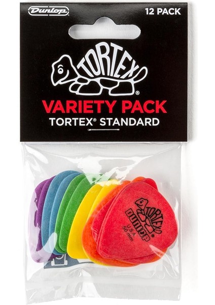 Dunlop Tortex® Standart Seçim Çeşit Paketi - 12'li Paket