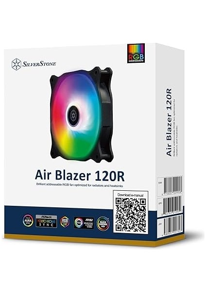 Technology SST-AB120R-ARGB - Air Blazer Bilgisayar Kasası Fanı 120 Mm, Sıvı Depolama, Siyah Çerçeveli Şeffaf Fan Kanatları, Yüksek Hava Akışı, Adreslenebilir Rgb 90185 fiyatları