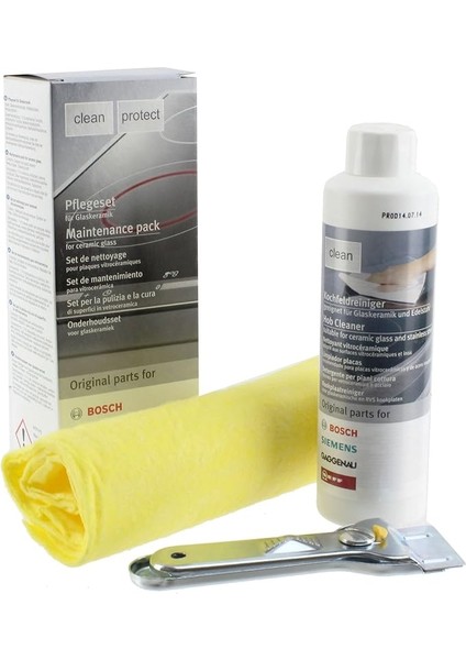 Original Ocak Camı &amp; Seramik Ocak Temizleme Seti