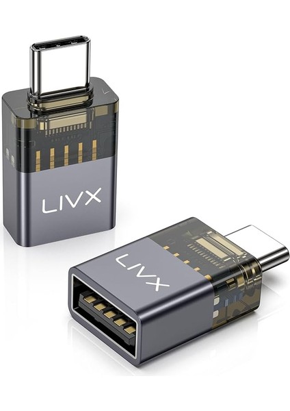 Type C To Usb3.2 Çevirici Dönüştürücü Otg 10GBPS 60W Ultra Hızlı Şarj ve Veri Aktarımı Otgdm