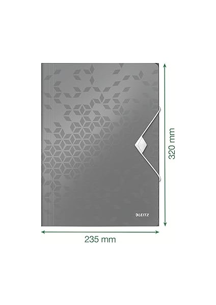 Active Wow Ince Lastikli Dosya, Metalik Sarı fırsatları