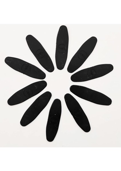 Joes 10 Adet Siyah Medium Saz Mızrabı - Orta Sertlikte Tezene Vural