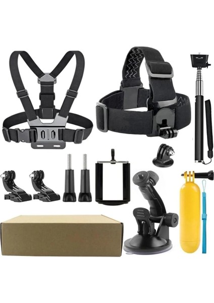 Aksiyon Kameraları Uyumlu Başlangıç Seti