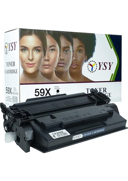 59X CF259X &amp; Can. CRG-057H ( Üründe Çip Yoktur ) M304 M305 M404 LBP223 LBP226 LBP228 10000(10K) Sayfa Verimli Muadil Toner (Siyah)