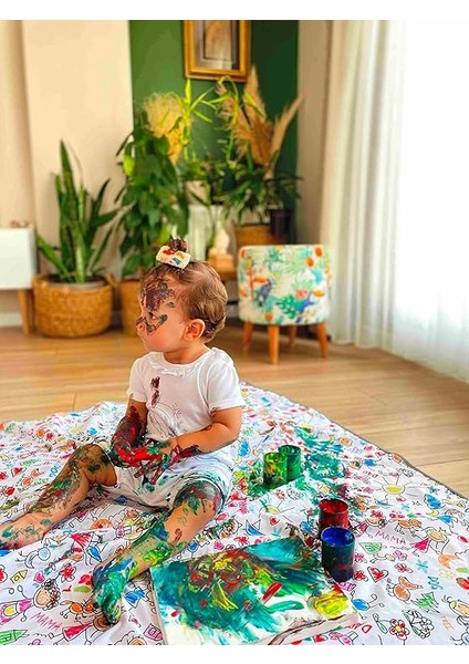 Family, 145X300CM Su Geçirmez, Yer/masa Örtüsü, Aktivite, Yemek ve Oyun Için, Doğa Dostu ve Çevreci, modelleri