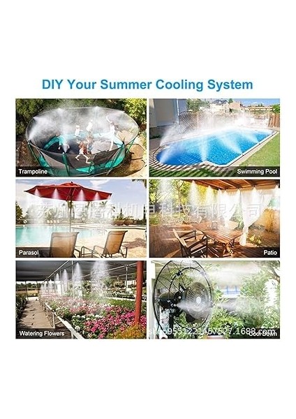 Metre Kendin Yap Balkon Veranda Çardak Kamelya Sulama Serinletme ve Nemlendirme Sistemi (5122) fiyatları