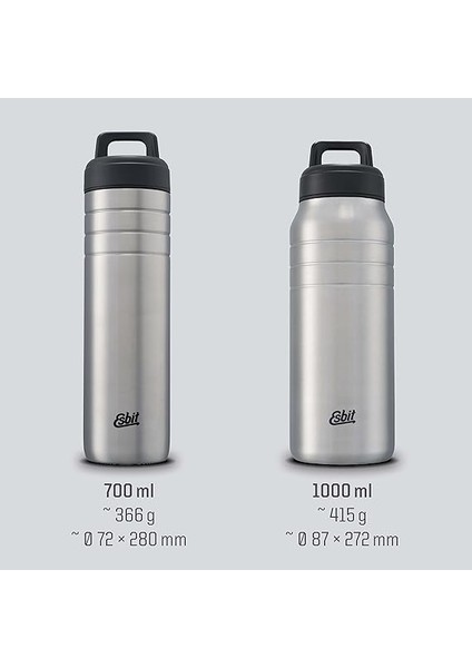 Majoris Paslanmaz Çelik Termos Gri 0,70L indirimleri