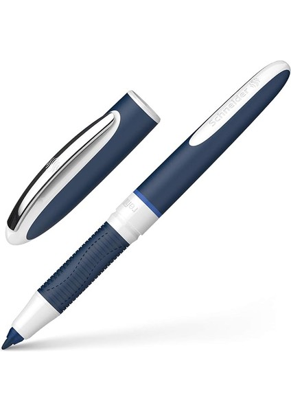 Bir Değişim Rollerball Kalem Ultra Pürüzsüz Ipucu 0.6mm Çizgi Genişliği Mavi