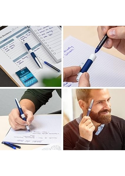 Bir Değişim Rollerball Kalem Ultra Pürüzsüz Ipucu 0.6mm Çizgi Genişliği Mavi fiyatları