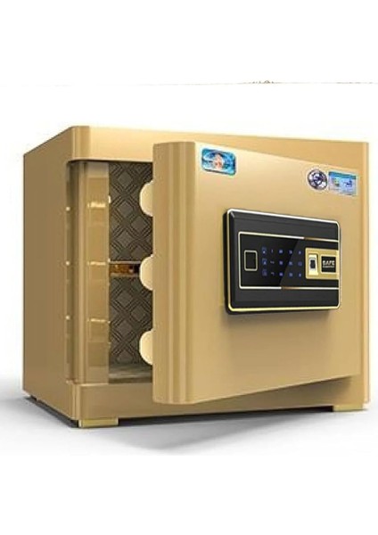 Para Kasaları Hakan-Tiger Parmak Izli-Anahtarlı Çelik Kasa Wifili Dz-30