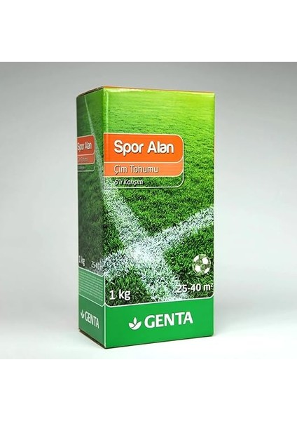 Spor Alan Çim Tohumu - Ilk Tesis Çim Gübresi - 40 M2 Alan Için fiyatları