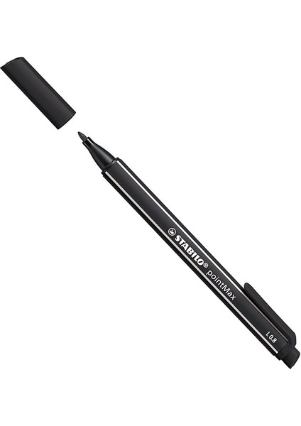 Pointmax - Keçe Uçlu Kalem - Siyah