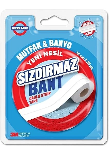 Tape Su Sızdırmaz Lavabo Küvet Evye Duşa Kabin Kenar Bandı indirimleri