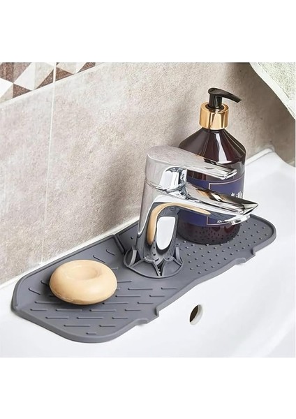 Tutucu Musluk Matı - Mutfak ve Banyo Için Koruyucu Musluk ve Lavabo Altı Mat