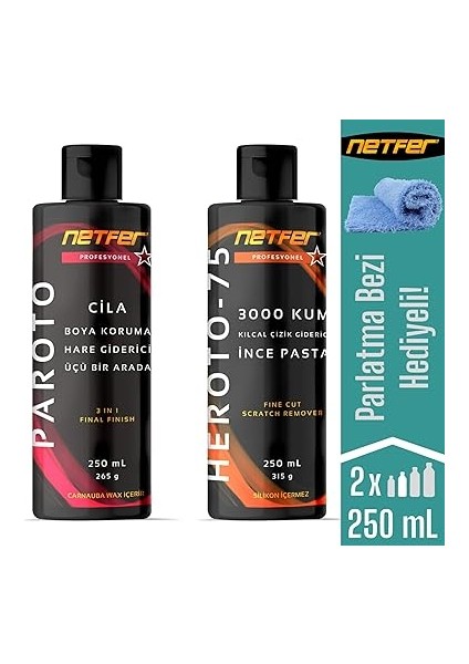 2'li Ince Pasta Cila Set - 2X250 ml fiyatları