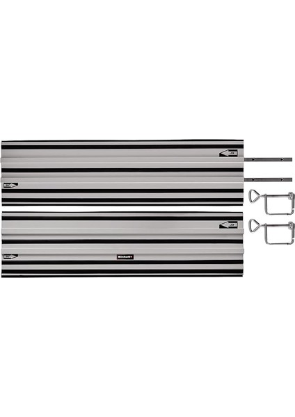 Einhell Alüminyum Daire Testere Rayı 2X1000 mm (Daire Testere Aksesuarı, Einhell Daire Testereleri ve Dalma Testereleri ile Uyumlu, Düz ve Açılı Kesimler Için) - 4502118