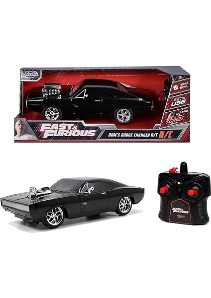 Hızlı ve Öfkeli Uzaktan Kumandalı Araba - 1970 Dodge Charger, 1:16 Ölçek, Yüksek Hızlı ve Dayanıklı, Fast &amp; Furious Rc Araba Modeli 206004 indirimleri