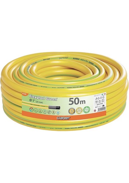 9140 Flexyfort Green Hortum, 1 Inç (25-33 Mm), 50 Metre