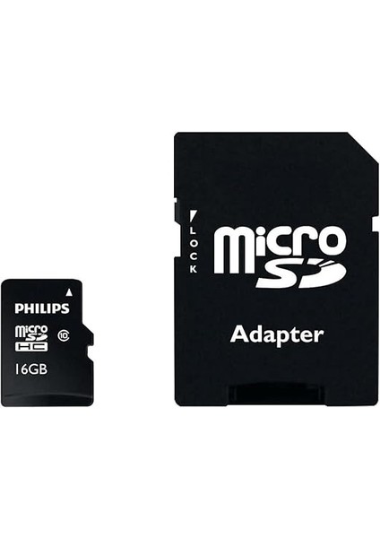 Ultra Speed Microsdhc Card 16 GB + Sd Adaptörü Uhs-I U1, 80 Mb/sn'ye Kadar Okuma Hızı, A1 Hızlı Uygulama Performansı, V10, Akıllı Telefonlar, Tablet, Bilgisayar, Kart Okuyucu, Full Hd Video fiyatları