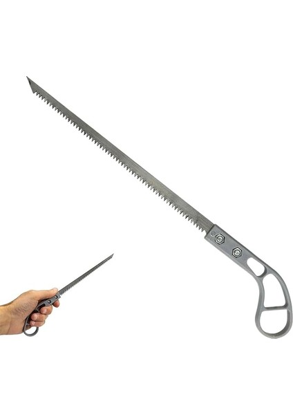 Saplı Ince Pratik Testere 34 cm Ahşap Marangoz Hobi Testeresi 1 Adet