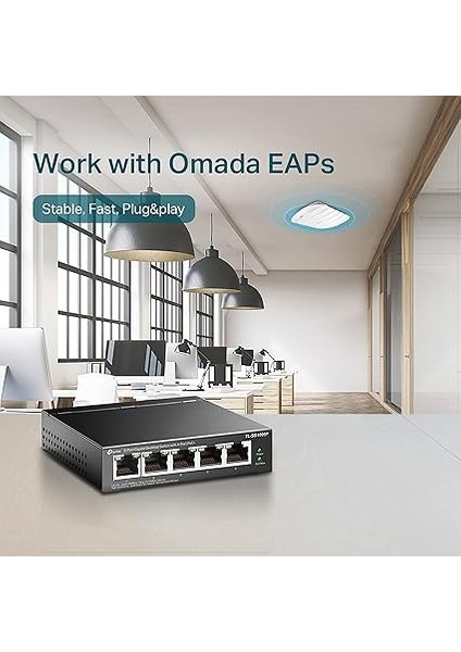 TL-SG1005P, 5-Port Gigabit Desktop Switch With 4-Port Poe+ modelleri
