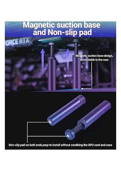 Grafik Kartı Tutucu, Gpu Support Bracket, Gpu Tutucu, Grafik Kartı Tutucu, Video Kartı Tutucu, Alüminyum Ekran Kartı Tutucu, L(70MM-120MM) fırsatları