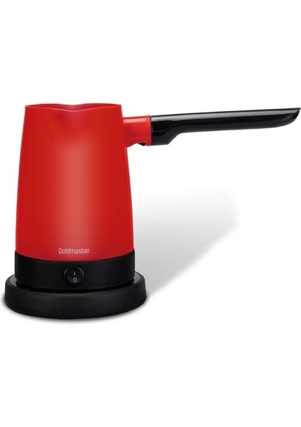 Goldmaster Ziyade Elektrikli Plastik Kırmızı Cezve GM-7360K