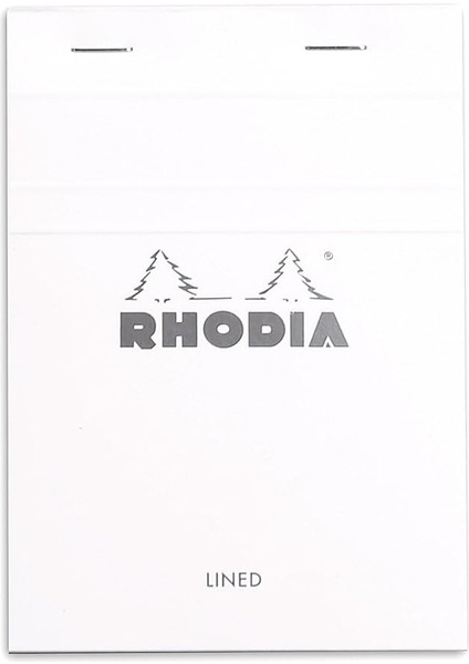 Beyaz Bloknot Defter, Kareli, 148X105 mm