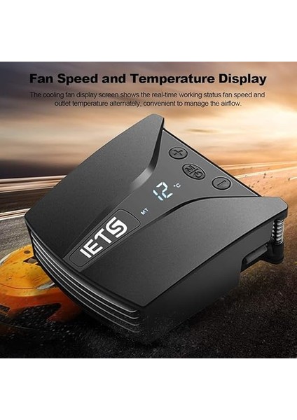 Iets Dijital Göstergeli Notebook Soğutucu Vakumlu Fan Hız Ayarlı Yeni Nesil fiyatları