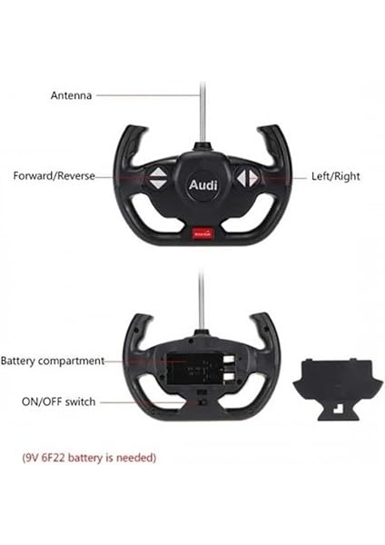 75300 1:14 Audi R8 Lms Uzaktan Kumandalı Işıklı Araba -Sunman fiyatları