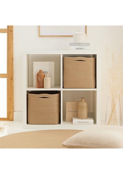 Home Textile Jüt Sepet 30 x 30 x 30 cm indirimleri