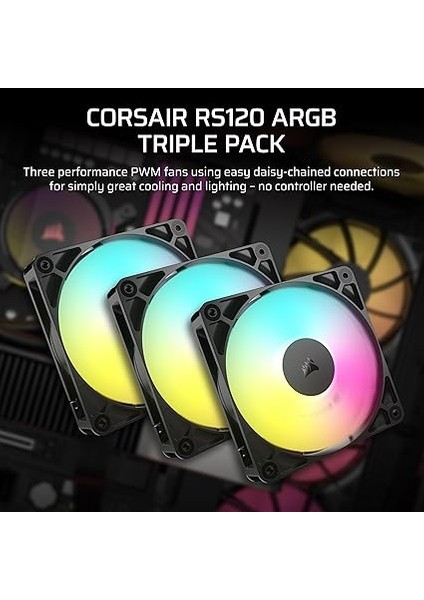 RS120 Rgb 120MM Fan, Üçlü Paket (CO-9050181-WW) fiyatları