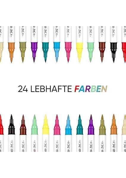 Art-X Akrilik Marker Çift Taraflı Profesyonel Kalem Seti 36 Li fırsatları