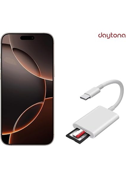 NK1023 2'si 1 Arada Telefon ve Pad Için Type-C’den Sd Karta Otg Sd/tf Bellek Dönüştürücü Tak Çalıştır Kart Okuyucu modelleri