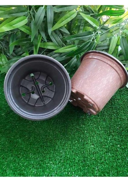 Vakum Saksı 10 Adet 13X10 cm 0,90 Lt Plastik Saksı Ucuz Saksı Fide Üretim Saksısı Fide Saksısı fiyatları