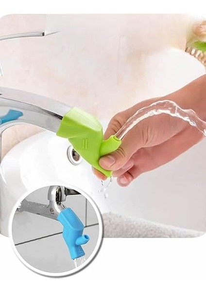 3 Adet Silikon Musluk Uzatma | Sıçramayı Önler fiyatları