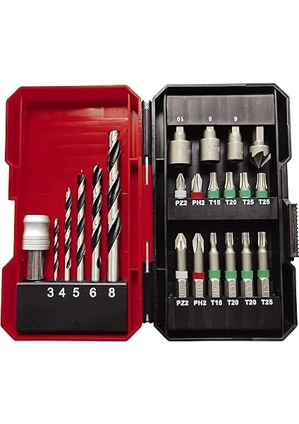 Akülü Darbeli Vidalama Te-Cd 18/2 Li-I +22 (1X2,5AH) Power X-Change (Li-Ion, 18 V, 44 Nm, 2 Vitesli Şanzıman, 2,5 Ah Akü, Hızlı Şarj Cihazı, 22 Parçalı Uç Seti ve Çanta) - 4514220 modelleri