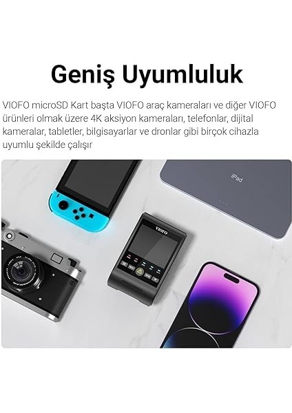 High Endurance 32GB Class 10 A2 V30 100MB/S Okuma 30MB/S Yazma Micro Sd Hafıza Kartı modelleri